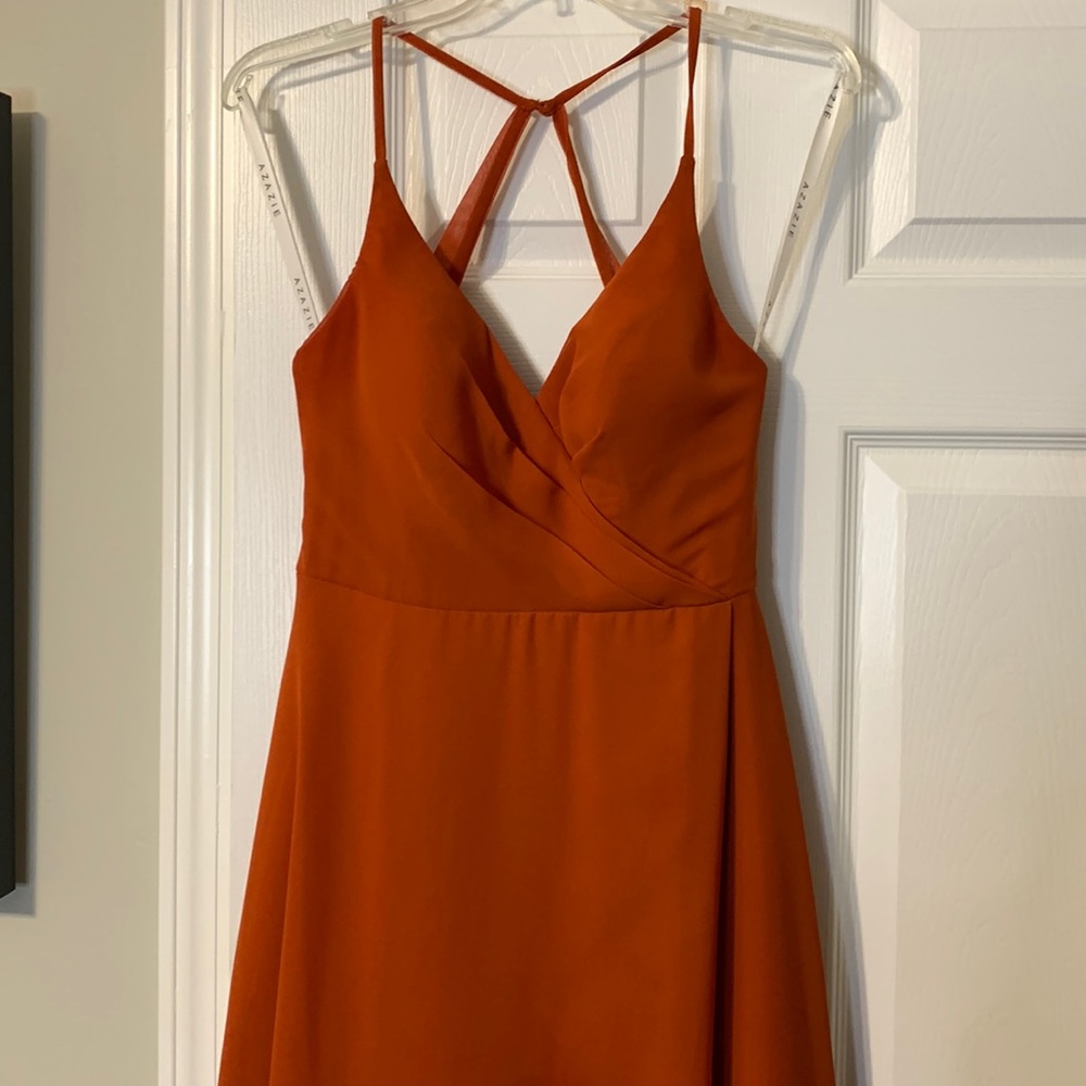 Azazie bridesmaids dress, style = Davis, size = A6, good condition, worn once